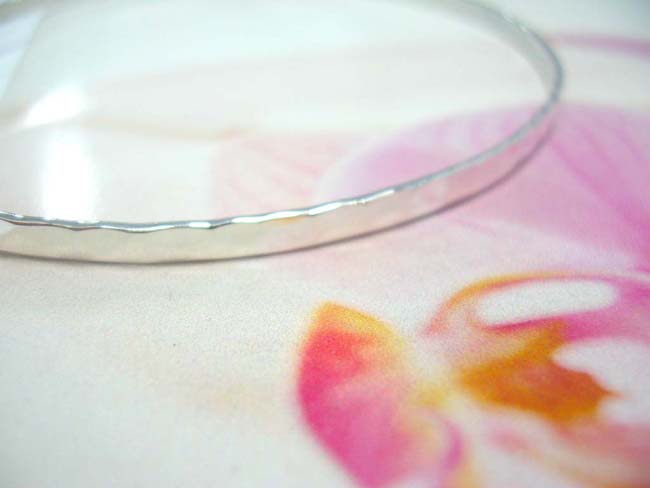 New age balinese jeweler exchange company, Handcrafted bali bangle bracelet from 925. sterling silver with wave like sides