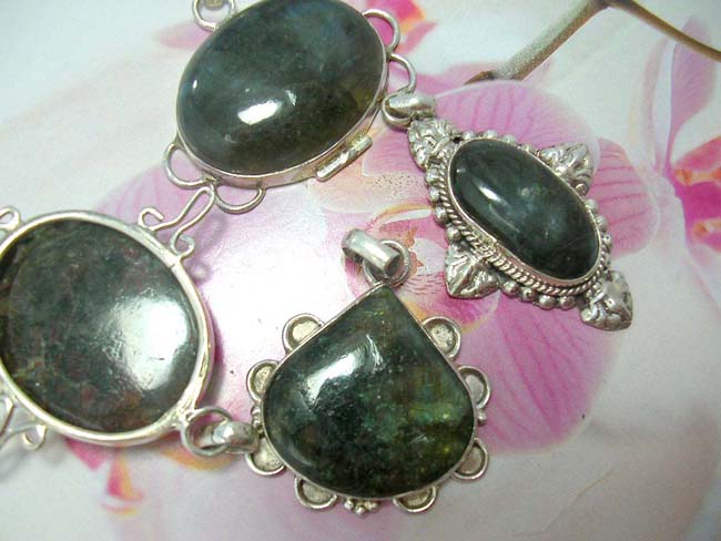 Accessory wholesale importer, Ladies artisan wear pendant with quality gemstone and made from 925. sterling silver